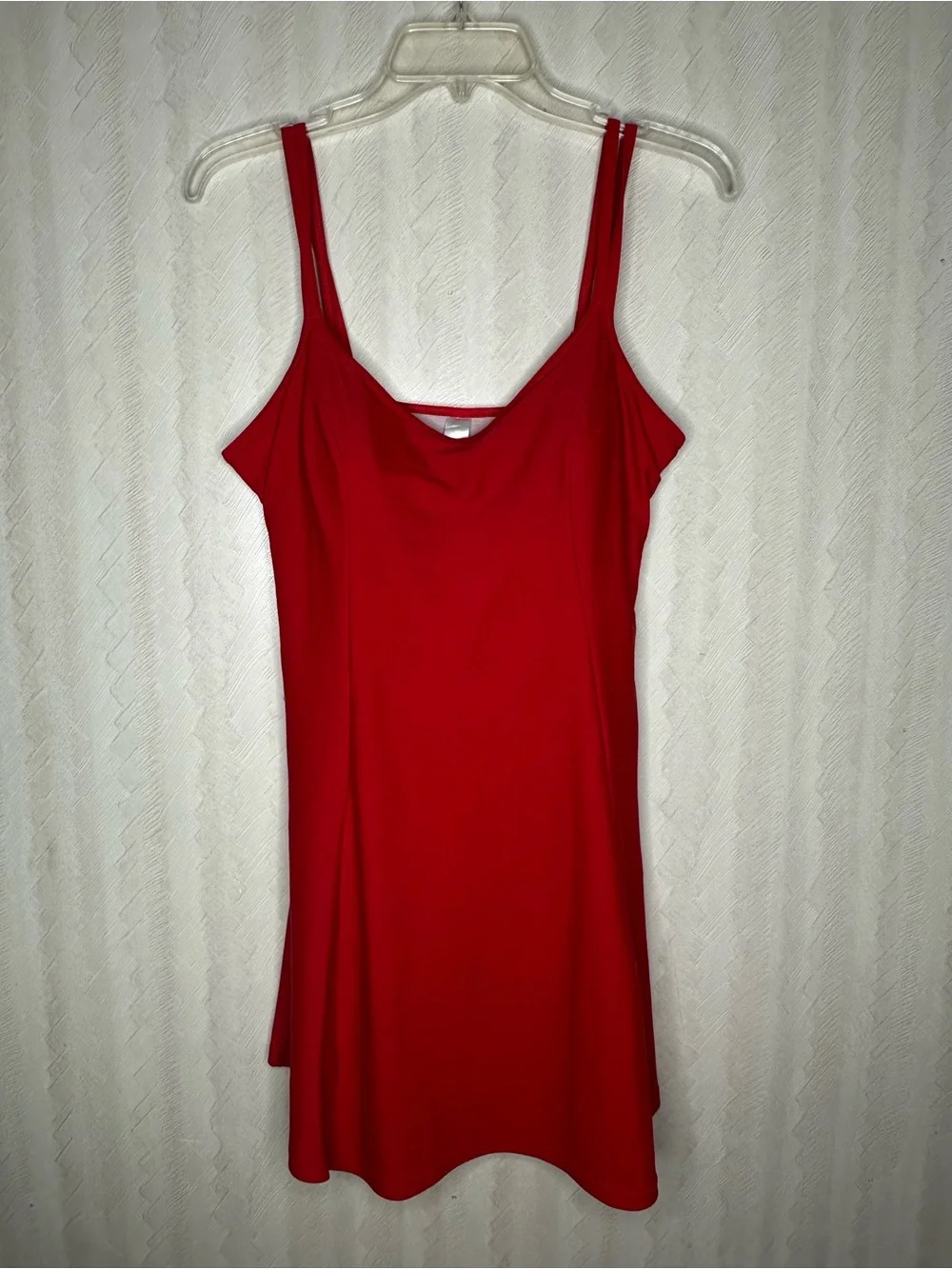 🔥 ASOS Swim Red Women's Sleeveless one piece bathing suit size 16